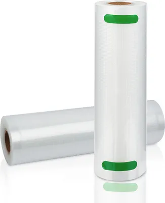Produktbild von Jopassy 2x-8x Vakuumrollen Vakuumbeutel 20 x 600 cm Vakuumfolie Vakuumierfolie Vakuumier + Beutel- 2x Vakuumrollen