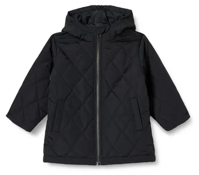 Produktbild von A. Essentials Unisex Kinder Lange Winterjacke, Schwarz, 9 Jahre