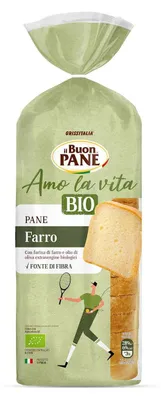 Zdjęcie produktu dla CHLEB TOSTOWY ORKISZOWY KROJONY400 g - IL BUON PANE