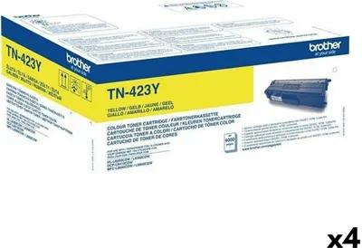 Produktbild von Original Toner Brother HLL8260CDW HLL8360CDW HLL9310CDW TN423Y Gelb (4 Stück)