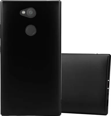 Produktbild von Cadorabo Hülle für Sony Xperia L2 Schutzhülle in Schwarz Hard Case Handy Hülle Etui