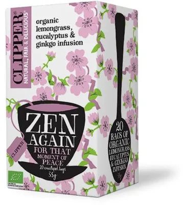 Obrázok produktu pre Clipper – Zen again tee – 20 vrecúšok
