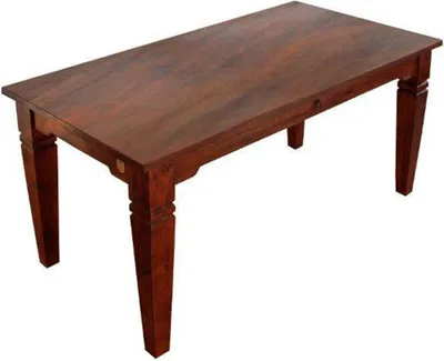 Image de MASSIVMOEBEL24 | Table à manger 140x90 Acacia laqué Nougat OXFORD #602