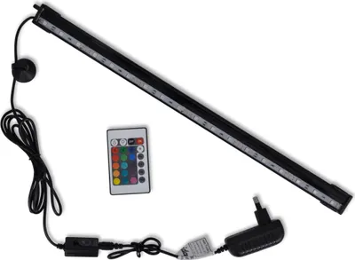Immagine prodotto di vidaXL Luce per acquario a LED Lampada a bolle d'aria RGB 48 cm