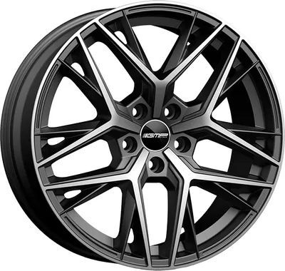 Produktbild von Alufelge Gmp Lunica 9.5X20 5X112 Et 50 Matt Anthracite Diamond