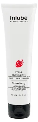 Produktbild von Nuei Gleitmittel auf Wasserbasis Inlube Strawberry 100ml