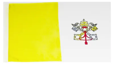 Produktbild von Fahne Vatikanstadt Papst - Stockfahne - 30 x 40 cm