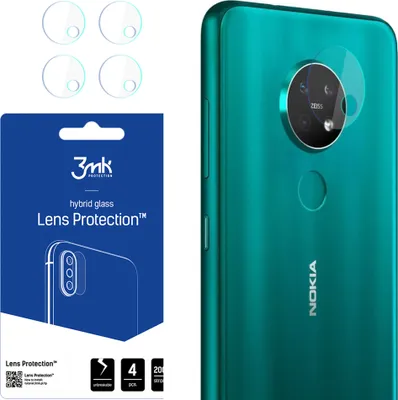 Zdjęcie produktu dla 3MK Lens Protection, Nokia 7.2, 1 szt.