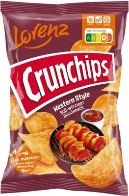 Produktbild von Crunchips Western Style 150g