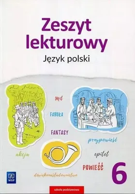 Zdjęcie produktu dla Język polski klasa 6 Zeszyt lektur WSiP