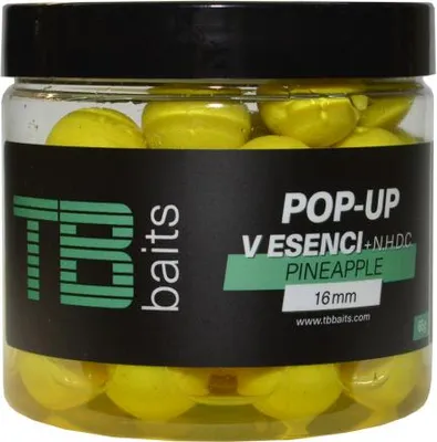 Obrázok produktu pre TB Baits Plávajúce boilies Pop-Up Pineapple + NHDC 65 g 16 mm