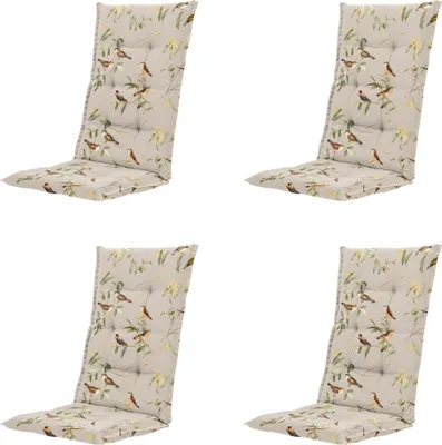 Produktbild von Madison – Hochlehnenkissen Aria – Beige – 123 x 50 x 5 cm – 4er-Set