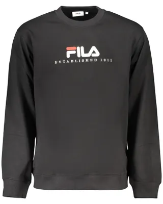 Produktbild von Herren Pullover Schwarz - Regular Fit, Baumwolle, Rundhals