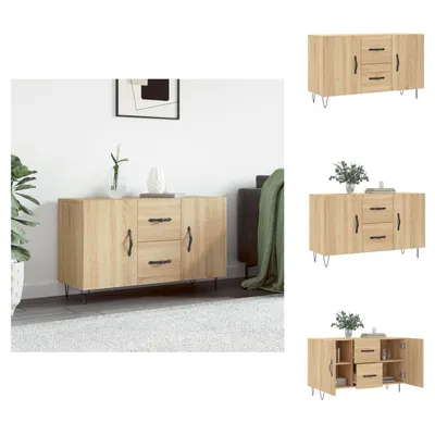 Image de vidaXL Sideboard Chêne Sonoma 100x36x60 cm Bois composite - Sideboards