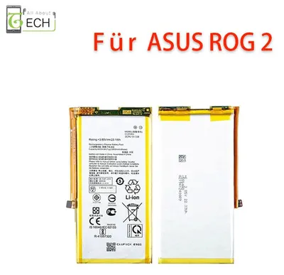 Produktbild von Für Asus ROG Phone 2 ZS660KL Akku Batterie C11P1901 6000mAh Ersatzakku