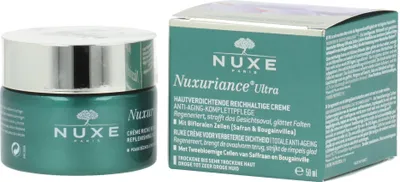 Produktbild von NUXE Nuxuriance Ultra, Tagescreme, Frauen, trockene Haut, Sehr trockene Haut, Gesicht, Anti-Aging, Feuchtigkeitsspendend, Nährend, Aufpolsterung, Nachfüllen, Glättend, 50 ml