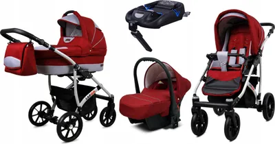 Immagine prodotto di BabyLux® Largo | Cat 4in1 Set | Chili Silver | Cat Combo | Cat Set | Isofi