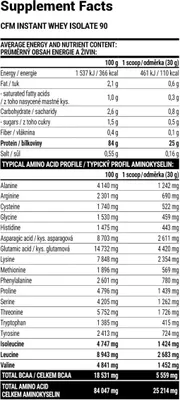 Produktbild von Extrifit CFM Instant-Molkenisolat 90, 2000g, Erdbeere