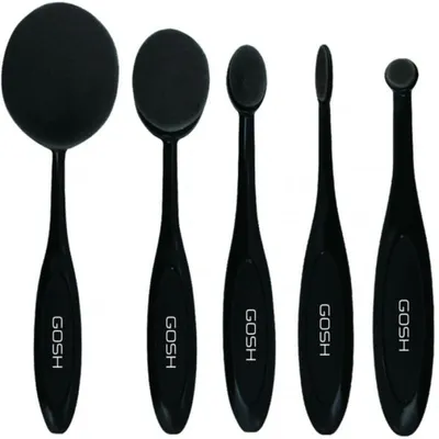 Produktbild von GOSH Pinsel Set für Make-up zum Verblenden von Lidschatten, Rouge und Concealer