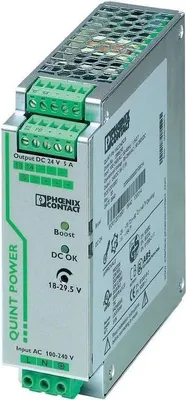 Produktbild von Phoenix Contact QUINT PS/1AC/24DC/ 5 - Netzteil (DIN-Schienenmontage möglich)