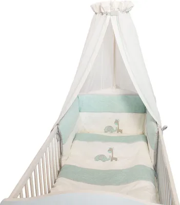 Produktbild von Be Be's Collection Bett Set 3-teilig Max & Mila mint