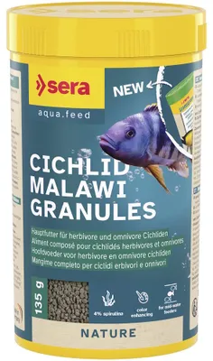 Productafbeelding van Sera Cichlid Malawi Granules 250ML