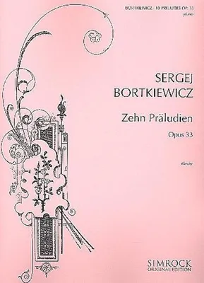 Produktbild von 10 Präludien op.33für Klavier
