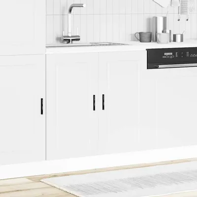 Obrázek produktu pro Nábytek Dřezová skříňka Porto bílá 80x46x81,5 cm Materiál na bázi dřeva - Kuchyňské linky 853927