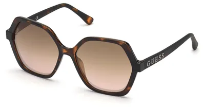 Produktbild von Guess GU7698 Dark havana 57/16/140 Damen Sonnenbrillen