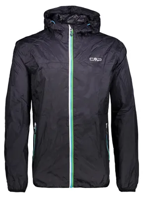 Produktbild von CMP - Regenjacke für Herren mit Kapuze, Anthrazit, XXL