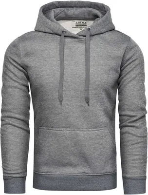 Produktbild von Recea Herren-Kapuzenpullover mit Kapuze Salim graphit M