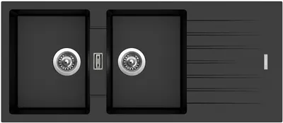 Obrázek produktu pro Sinks PERFECTO 1160 DUO Metalblack