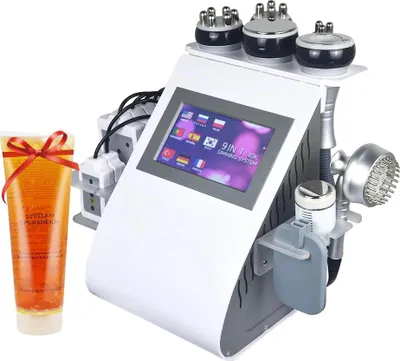 Produktbild von Körpermassagegerät, 9-in-1 Ultraschallbehandlung, straffende Effekte, EU-Stecker