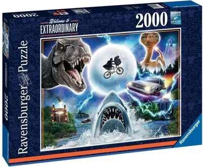 Produktbild von Puzzle, 2000 Teile, Universal Filmklassiker, Ravensburger, Erwachsenenpuzzle, Mehrfarbig