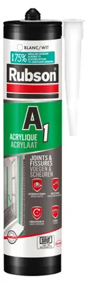Image de Mastic Acrylique A1 Rubson étanchéité Joints Et Fissures Intérieurs - Rubson