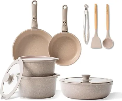 Imagen del producto de Conjunto de sartenes Topfset, 14 piezas, con sartenes de mango desmontable