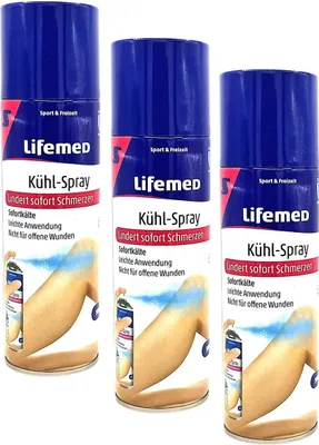 Produktbild von 3x Lifemed Kühl - Spray 3x 300ml