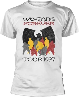 Image de Wu-Tang Clan - "Forever Tour '97" T-shirt Homme/Femme Unie PH2202 (S) (Blanc)