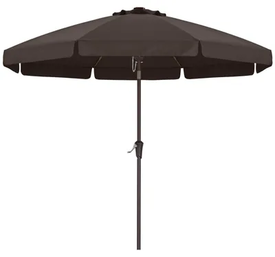 Image de Parasol en toile imperméable – Parasol de jardin, parasol de marché, 270 cm, marron