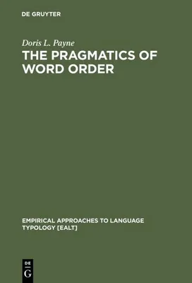 Produktbild von The Pragmatics of Word Order
