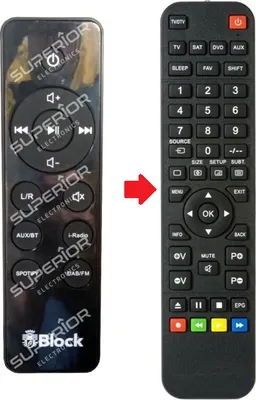 Produktbild von Ersatz Fernbedienung für Audio Block SBC-100