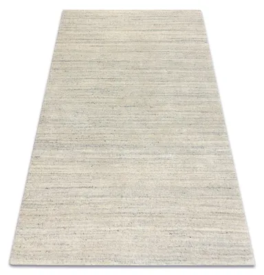 Produktbild von Wollteppich BERBER LOOM hellsilber 2021 - HANDGEWEBT, Mélange, dick Grau 120x180 cm