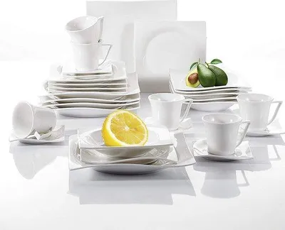 Produktbild von Edles Geschirr-Set 6 Personen, hochwertig,