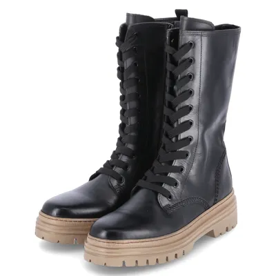 Produktbild von Schnürstiefeletten, 10-Englisch:51/2, Color:schwarz