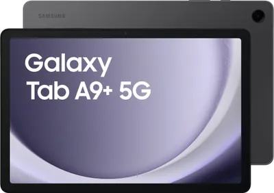 Produktbild von Samsung Galaxy Tab A9+ 5G LTE-TDD & LTE-FDD 64 GB 27,9 cm (11") 4 GB Wi-Fi 5 (802.11ac) Graphit