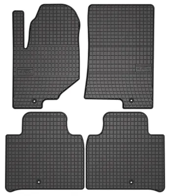 Zdjęcie produktu dla Dywaniki gumowe do SsangYong Rexton IV 2017- (SUV) – 4 szt., czarne, dopasowane – Wielganizator SolidPRO