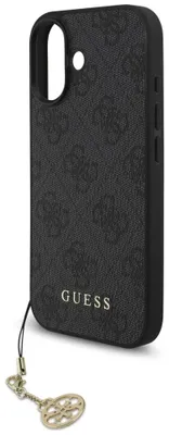 Obrázok produktu pre Guess – Hardcase 4G Charm Cradle MagSafe obal na iPhone 17 – čierny