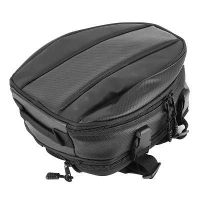 Image de Sacoche arrière pour moto Sacoche imperméable pour selle arrière Sacs à casque Sacs à bagages arrière Boîte