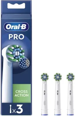 Immagine prodotto di Testina di ricambio Oral-B Pro Cross action 3 pezzi