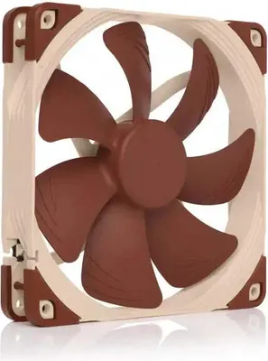 Obrázek produktu pro Noctua NF-A14 PWM, Ventilátor, 14 cm, 300 ot/min, 1500 ot/min, 140,2 m³/h, Hnědá